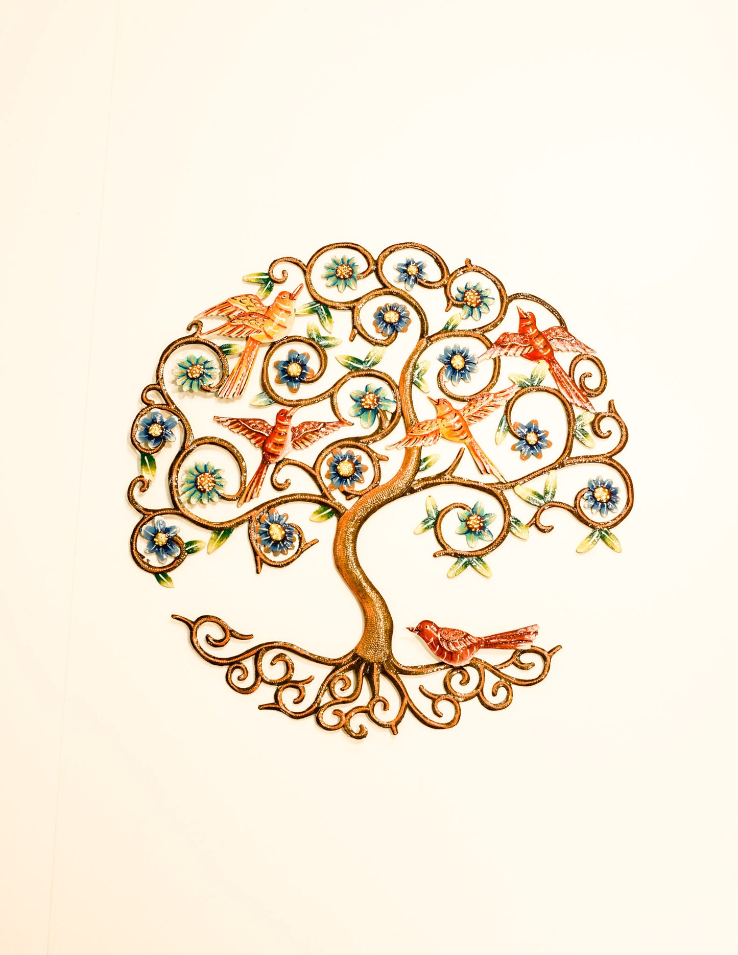 Painted 3D Beaming Tree of Life