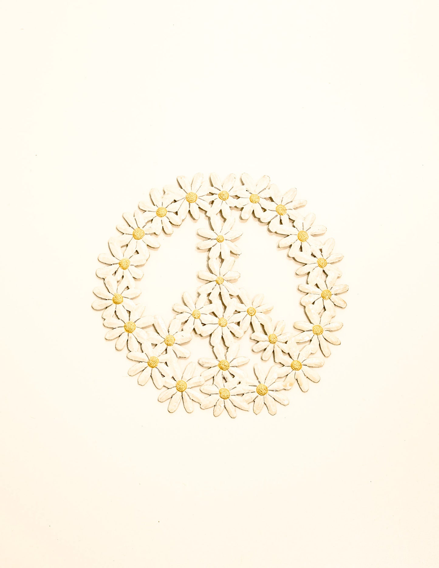 Painted Peaceful Flowers