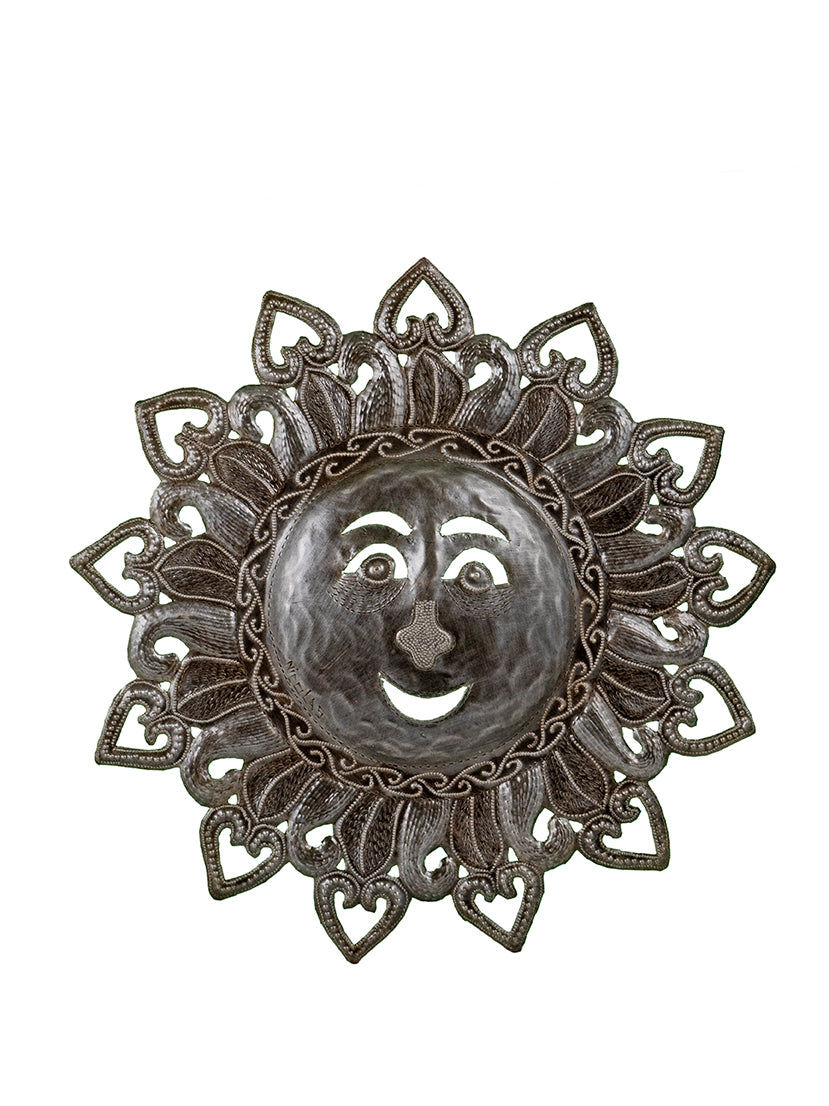Quatrefoil Sun Face