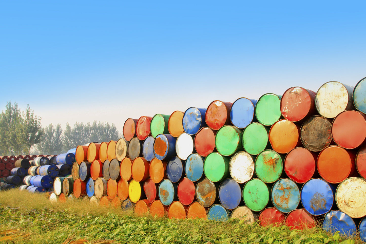 New Painted Flock in the Tree Metal Wall Art. Handmade in Haiti. Recycled Metal Gifts. Home, Patio, and Garden Decor. Outdoor/Indoor.