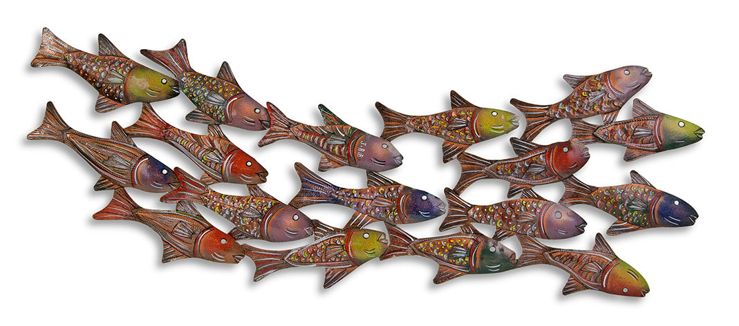 Painted Schooling Fish