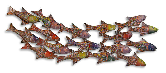 Painted Schooling Fish