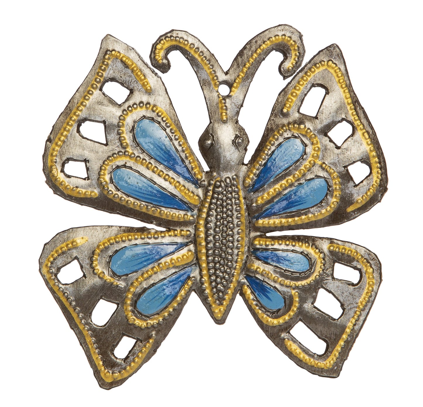 Blue Butterfly Ornament